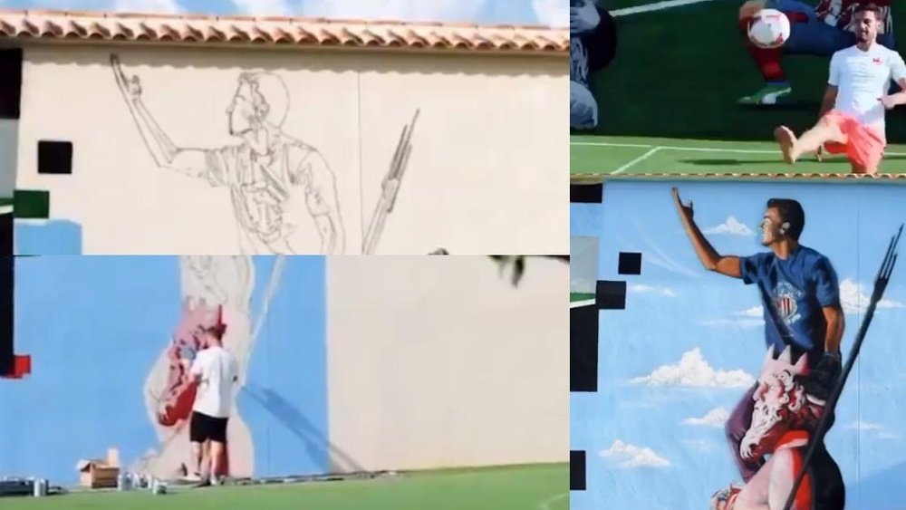 Gabi tiene un nuevo mural del que presumir. Instagram/gabi14