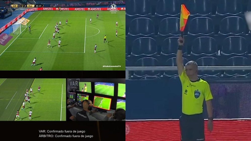 Cerro Porteno were on the end of a calamitous VAR decision. DAZN