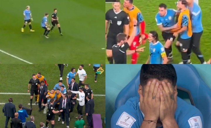 La disfatta dell'Uruguay: l'esultanza di Valverde, le lacrime di Suarez, gli scontri...