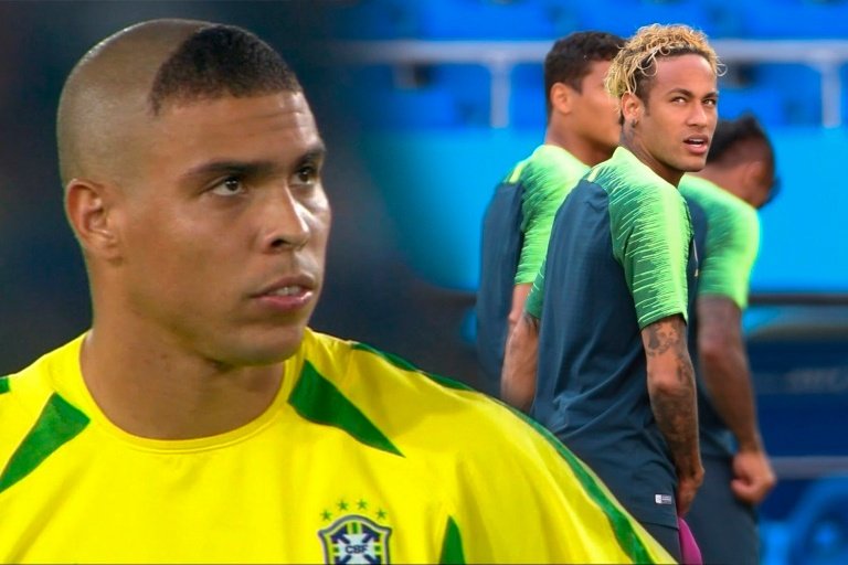 Del flequillo de Ronaldo a las mechas de Neymar