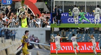 Barcelona y Juventus van de la mano. EFE/AFP