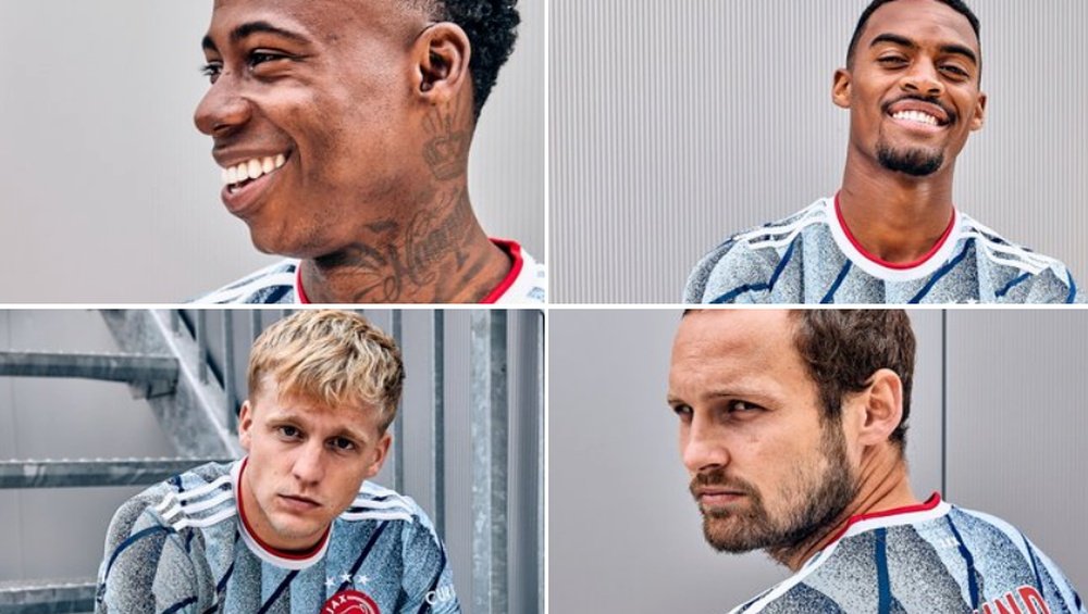 Ajax viaja até 1990 com sua nova segunda camisa. AFCAjax