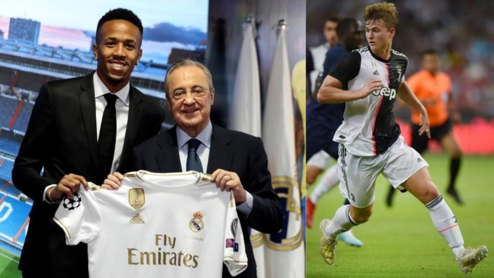 Madrid signed Militao. EFE/AFP