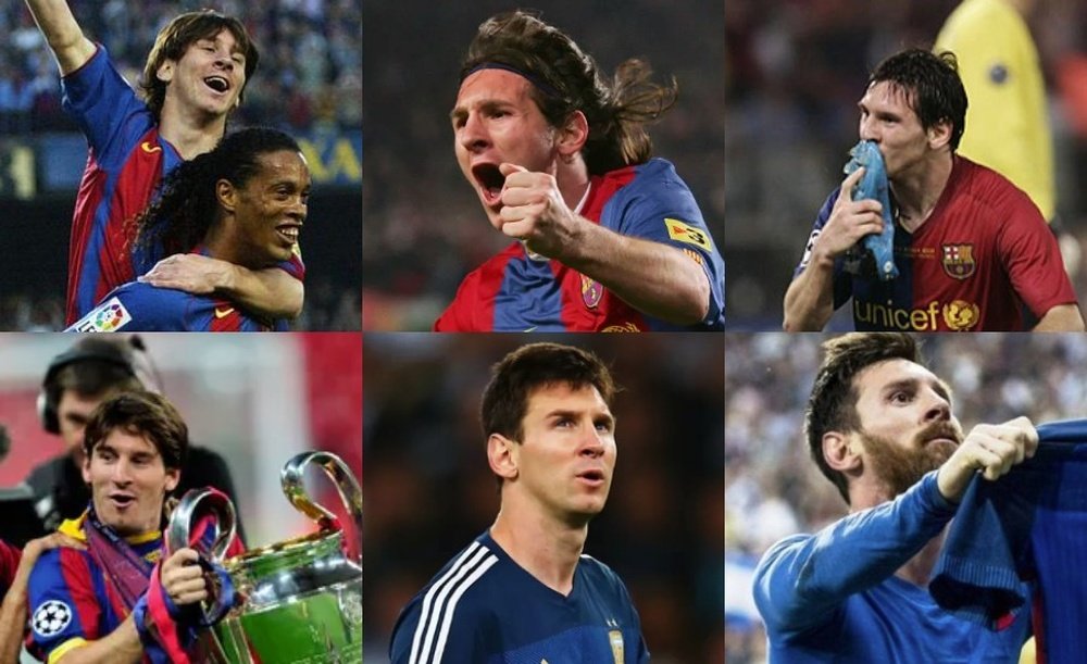 Messi, 16 temporadas al pie del cañón. EFE/AFP/Agencias