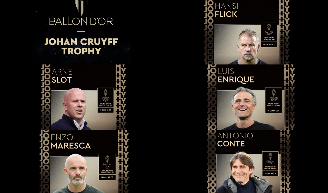 Les 5 finalistes pour le Prix Johan Cruyff 2025