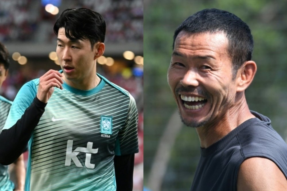 Son Woong-jung, father of Tottenham player Son, had been accused of alleged physical abuse. AFP