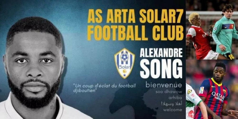 La increíble cuesta abajo de Alex Song. ASArtaSolar7/EFE