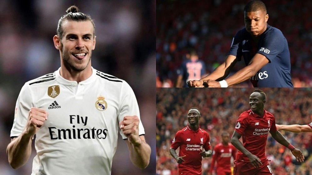 Mbappé, Mané y Bale, entre los diez más rápidos del FIFA 19. BeSoccer