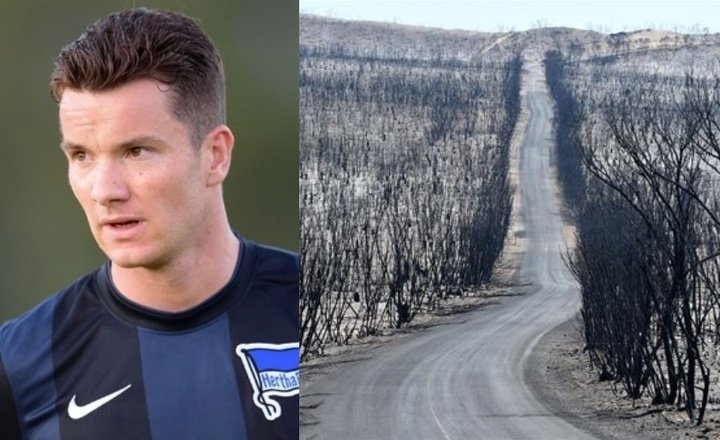 Un footballeur évoque les incendies en Australie : 
