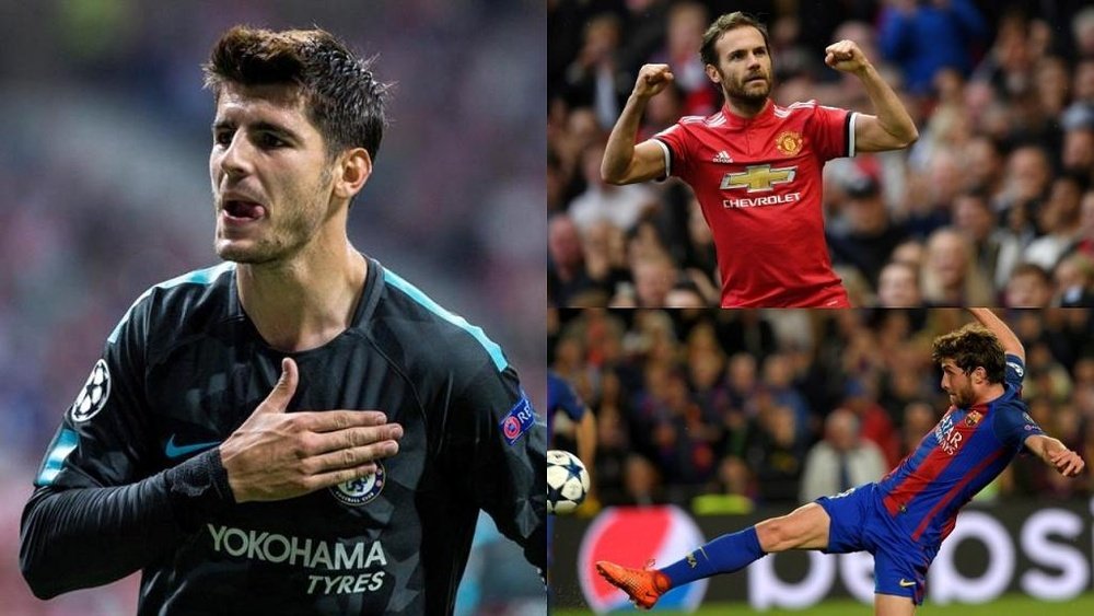 Morata, Mata and Roberto all missed out on selection. BeSoccer