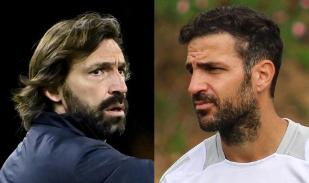 Pirlo, avversario del primo test di Fabregas. AFP-Como_1907