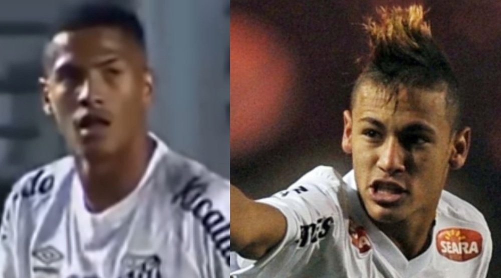 Angelo Gabriel, el relevo de Neymar que también deja Santos. Capturas/CFCVideos-EFE