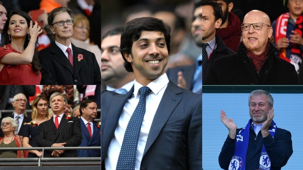 As cinco grandes fortunas da Premier League. Collage/BeSoccer