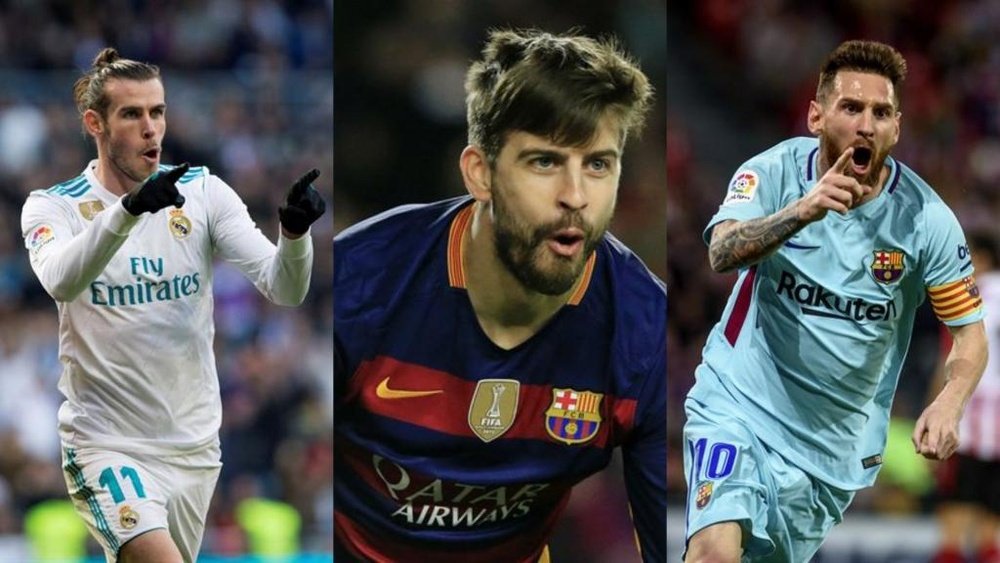 Bale, Piqué y Messi están entre los cinco mejor pagados del mundo. BeSoccer