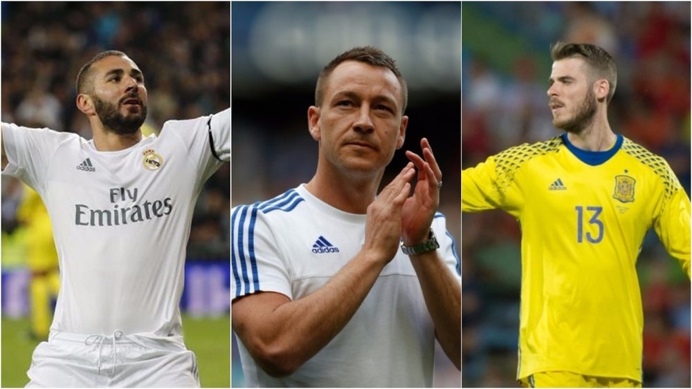 Benzema, John Terry y De Gea, tres futbolistas envueltos en polémicas sexuales. BeSoccer