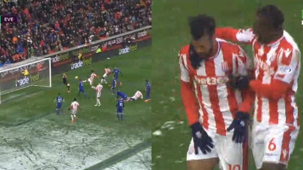 Choupo-Moting paid the price for equalising. BeSoccer
