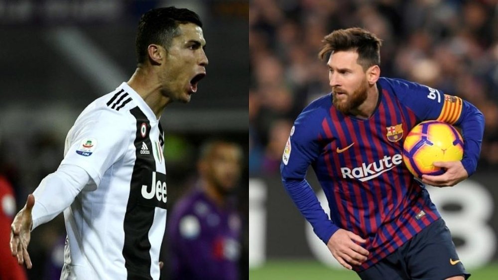 Cristiano y Messi también son los reyes en popularidad. AFP/EFE