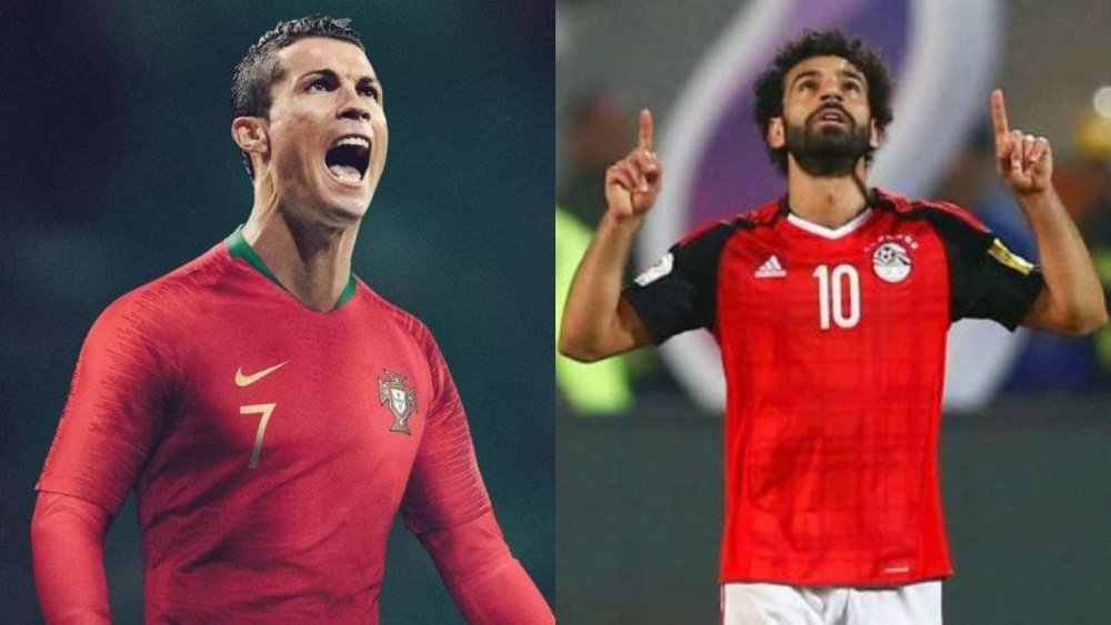 Ronaldo and Salah are both contenders for this year's Golden Shoe. BeSoccer