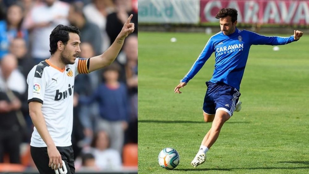 Valencia y Zaragoza cumplieron años en cuarentena. AFP/RealZaragoza