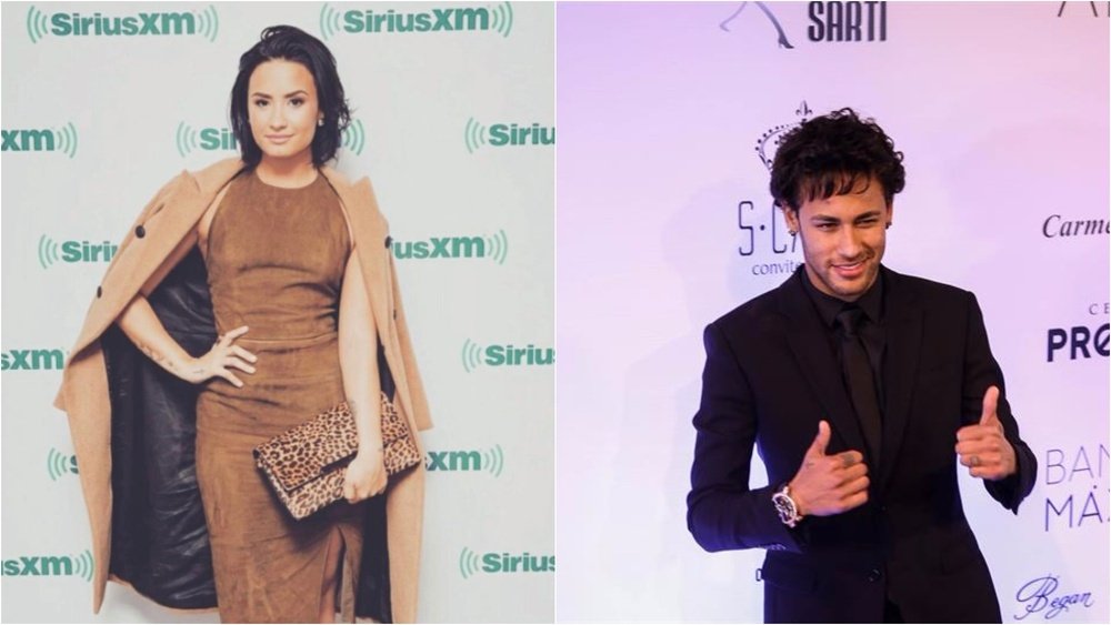 Neymar es relacionado con Demi Lovato tras su ruptura con Bruna Marquezine. BeSoccer