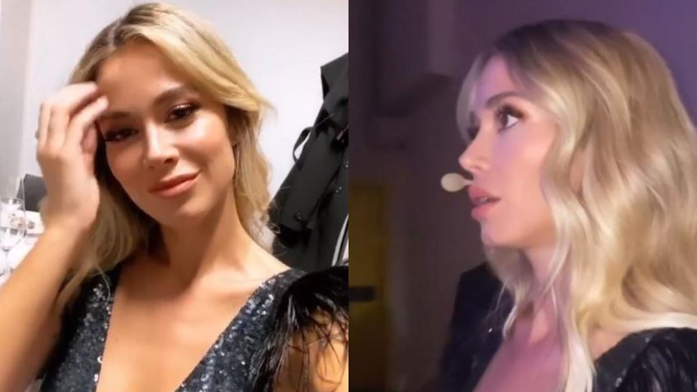 Diletta Leotta enseñó todo sobre la gala que coronó a Cristiano. Instagram/DilletaLeotta