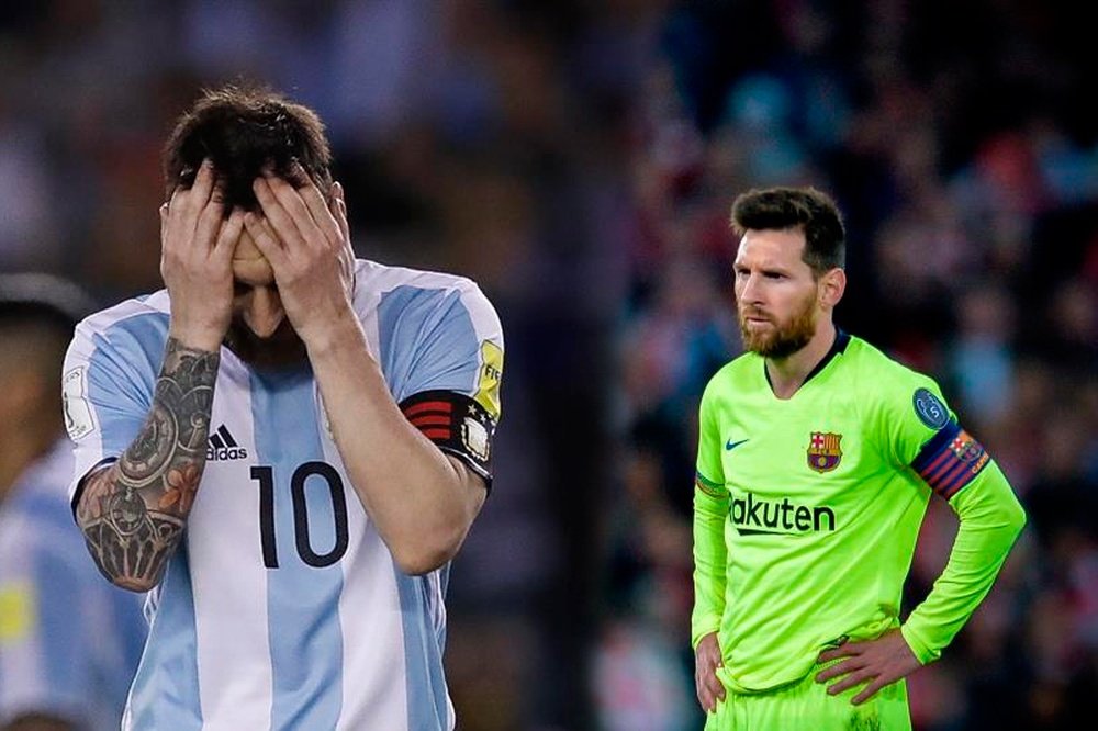 As derrotas mais duras de Leo Messi. EFE/Archivo