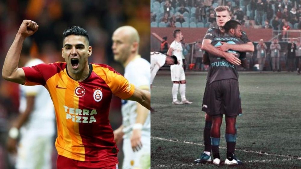 Falcao y Sturridge brillan en Turquía con un doblete cada uno. EFE/Captura/Twitter