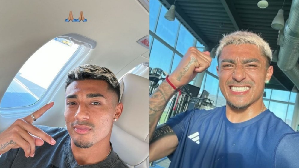 Araujo will sign for Bournemouth in the next few hours. Screenshot/julian_araujo