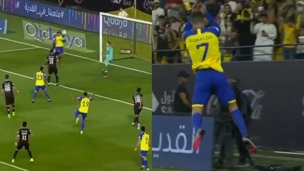 Cristiano se reencontró con el gol. Captura/SSC