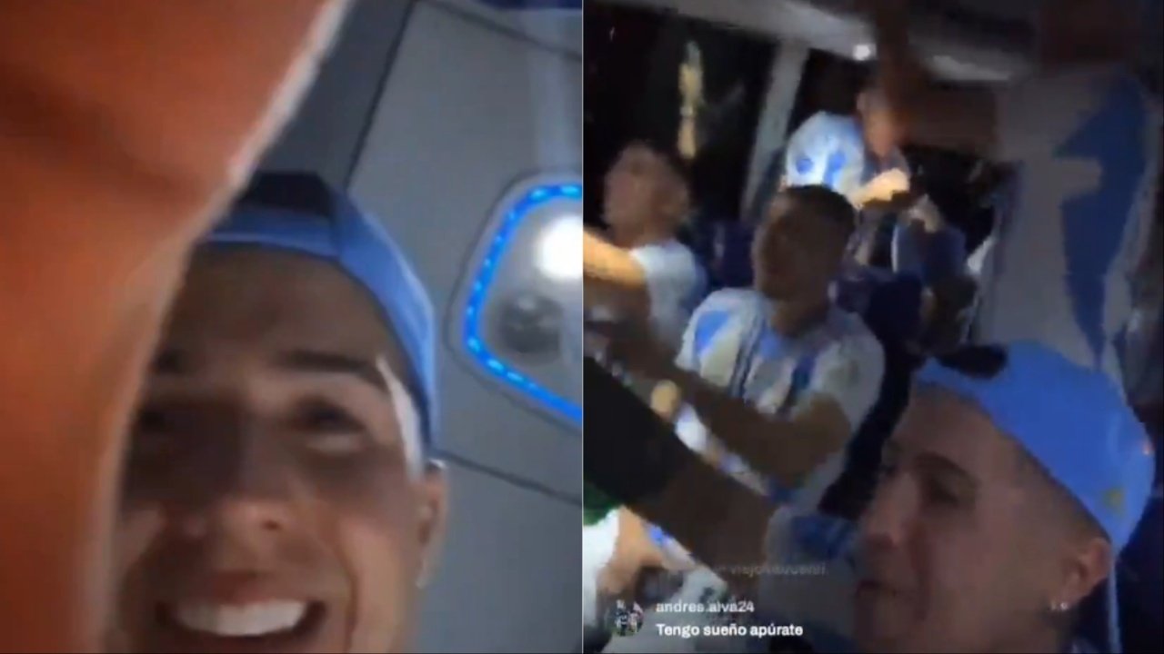 Chants racistes de joueurs argentins visant les Bleus. Captura/enzojfernandez