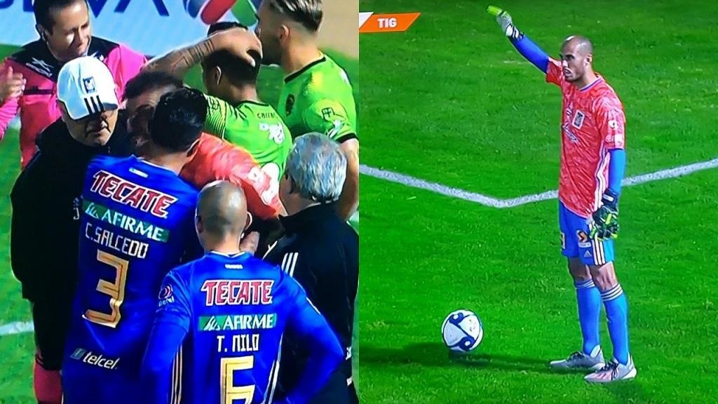 El 'Patón' Guzmán se lesionó... ¡y Guido Pizarro hizo de portero!