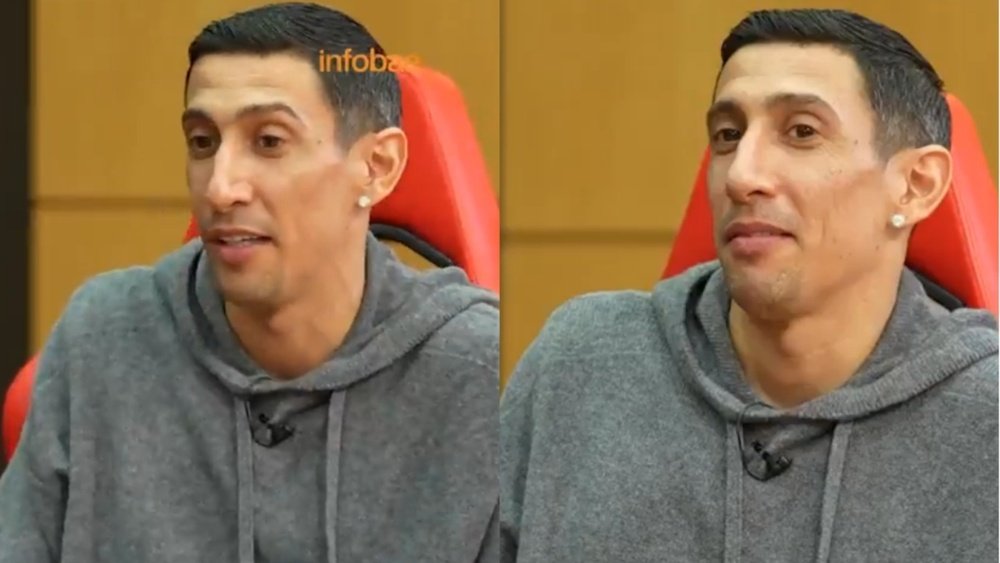 Di María fue muy claro con el debate Cristiano-Messi. Captura/Infobae