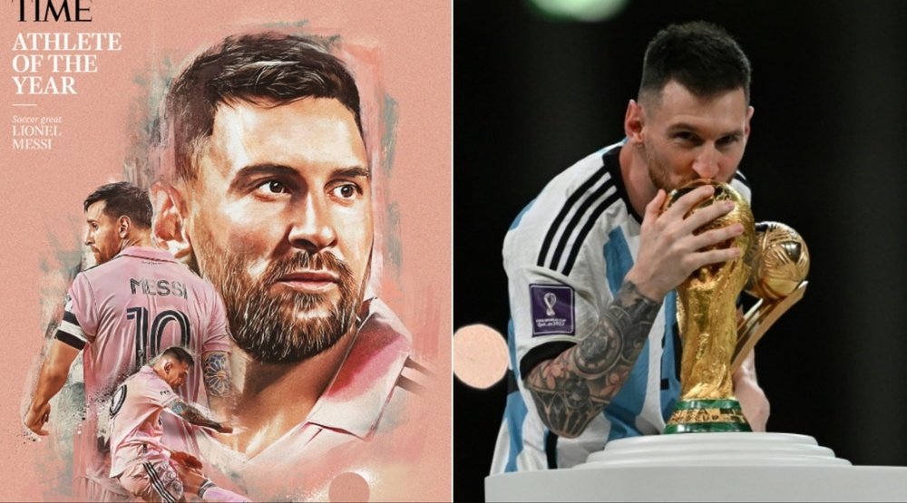 Messi named TIME's Athlete of the Year for 2025