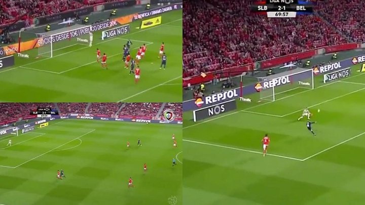 Los dos errores que le costaron la victoria al Benfica