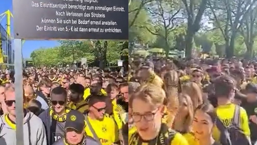 Ilusión en Dortmund. Twitter/BVB