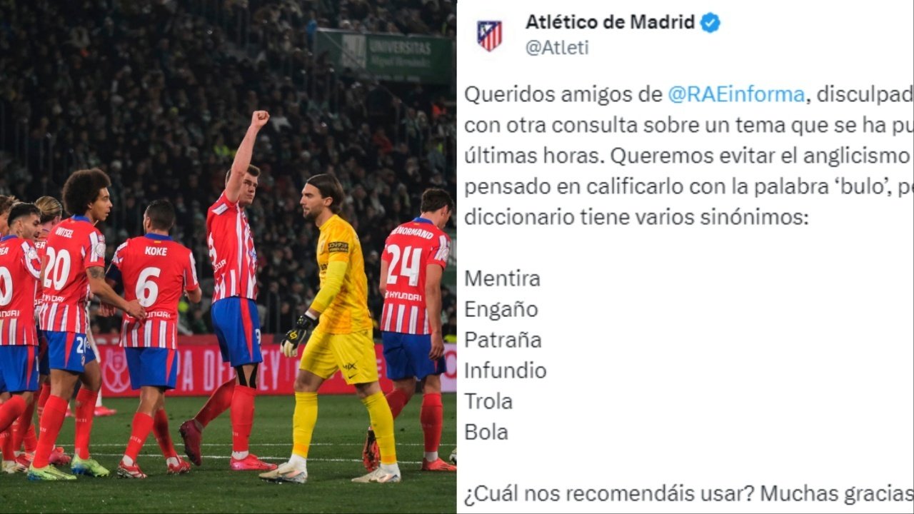 El Atlético de Madrid volvió a la carga en redes. EFE/Atleti