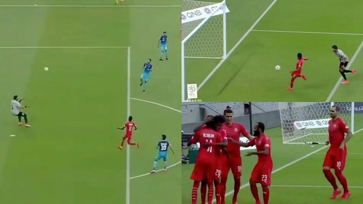 El increíble gol del 'otro' Salah: 'blooper' del portero y gol a los 9 segundos