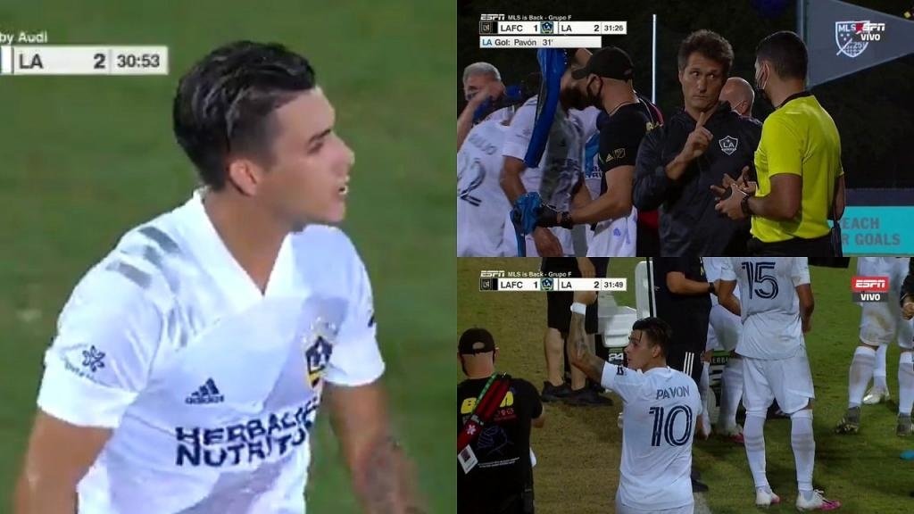 Pavón no falló al segundo intento. Captura/ESPN