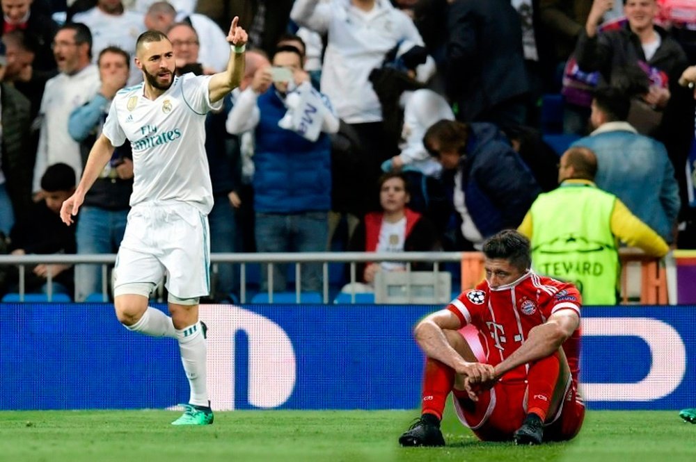 Lluvia de elogios de Lewandowski a Benzema. BeSoccer/AFP/EFE