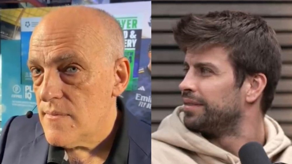 La Liga president Javier Tebas addressed the 'Supercopa Files' case. Marca/KingsLeague