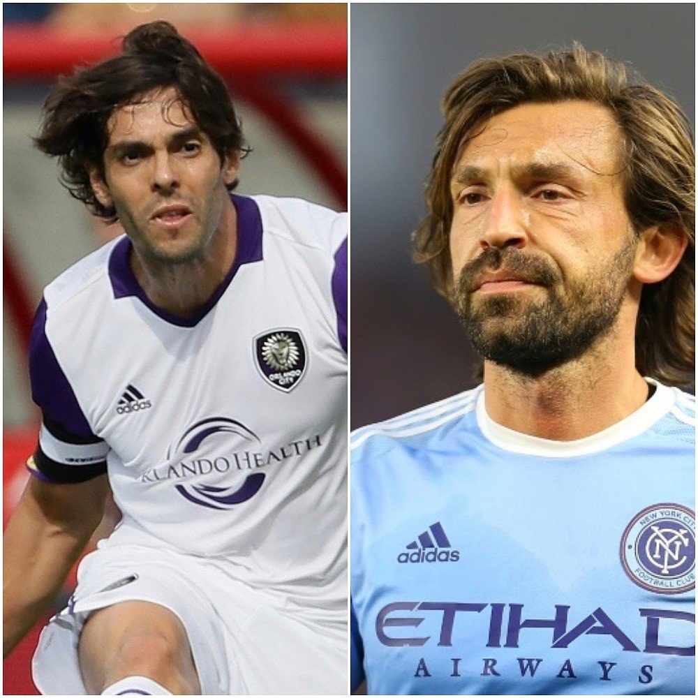 Kaká y Pirlo están entre los mejores pagados de la MLS. BeSoccer