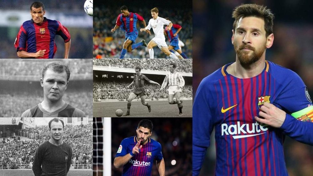 Os 10 maiores artilheiros do Barça na Liga. BeSoccer/FCBarcelona