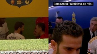 Rodrygo poderia ter sido expulso no jogo contra Las Palmas por um tapa em Álvaro Valles. Soto Grado, o árbitro da partida, admitiu no intervalo para Nacho, capitão do Real Madrid, que era 