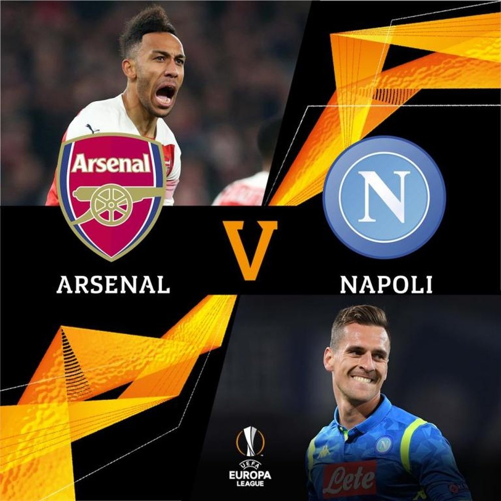Arsenal-Napoli: encontro de gigantes nas quartas. UEFAEuropaLeague