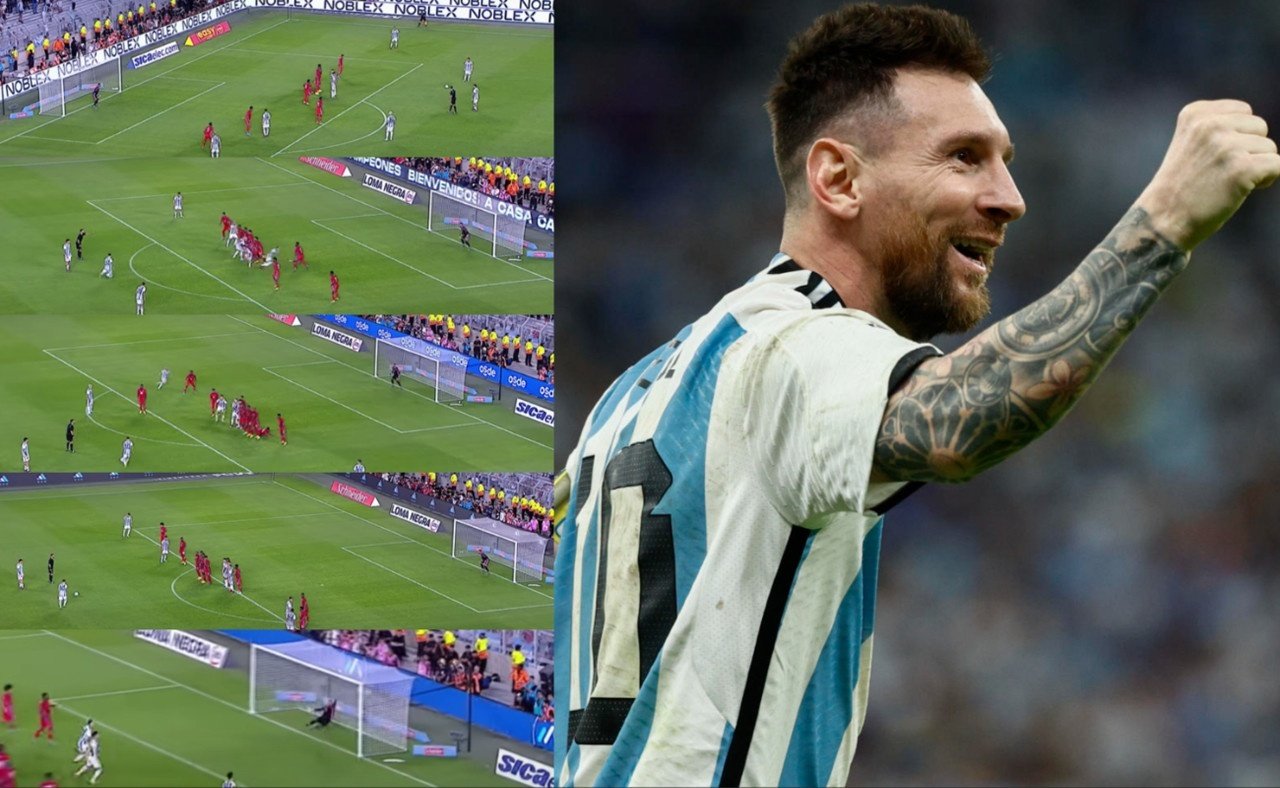 El Messi con más tiro y más libre. TelevisiónPúblicaArgentina/EFE