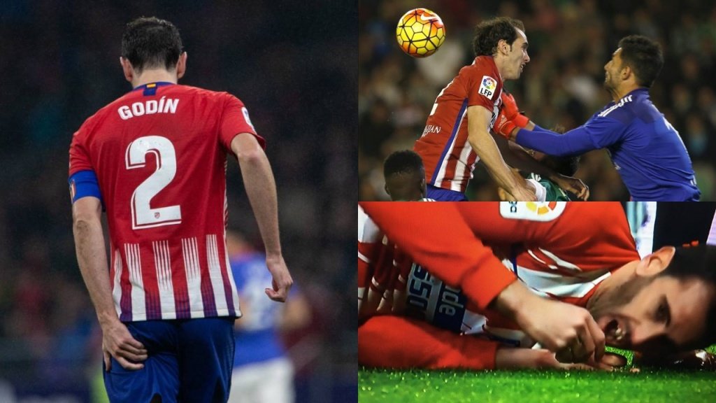 No hay quien tumbe a Godín. BeSoccer