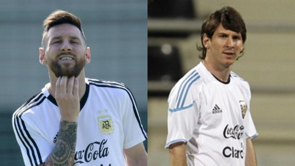 L'évolution du look de Leo Messi