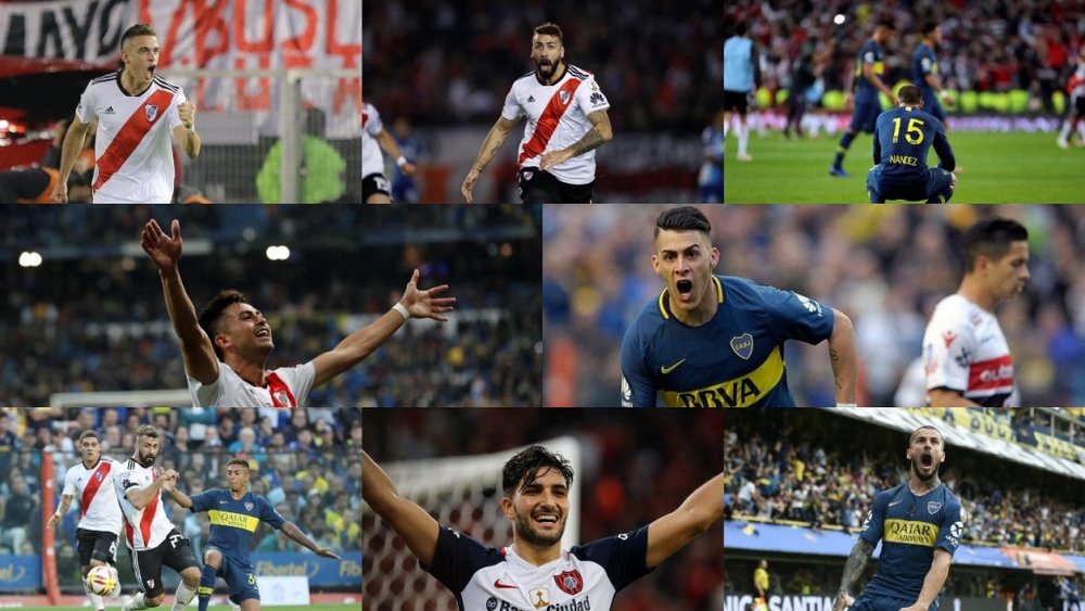 Las 10 cláusulas más altas de Argentina. Collage/BeSoccer