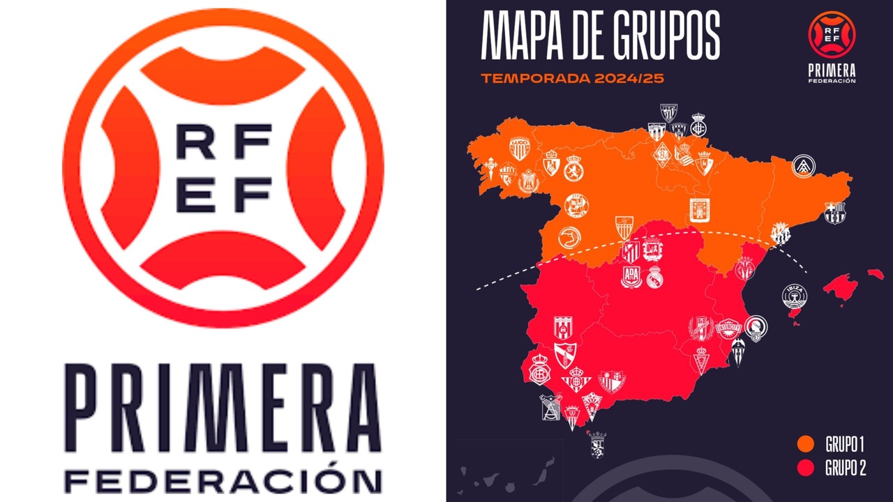 Así quedan los grupos de Primera Federación 2024-25