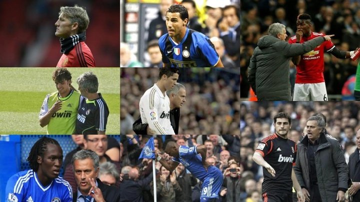 Les 12 clashs de José Mourinho avec ses joueurs